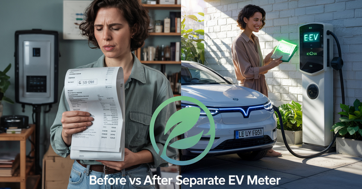 Is it cheaper to charge an EV with a separate meter?