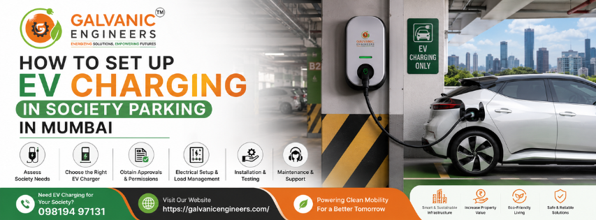EV Charging in Society Parking in Mumbai