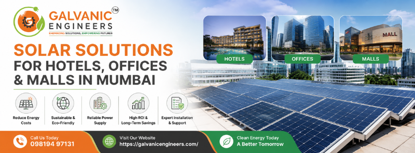 Solar Solutions for Hotels, Offices & Malls in Mumbai