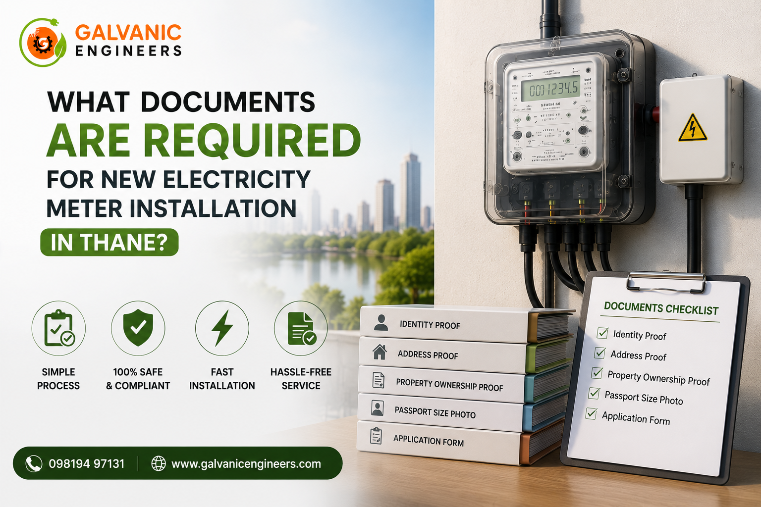 Electricity connection for commercial property Thane